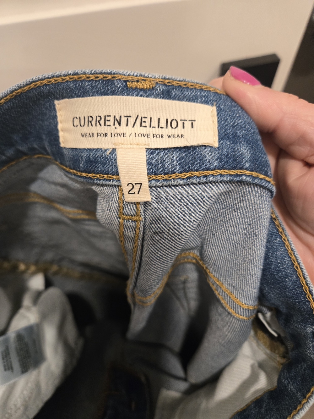 Current/Elliott The Boulevard Misty Boot Cut Jeans | Size 27 - Picture 5 of 6